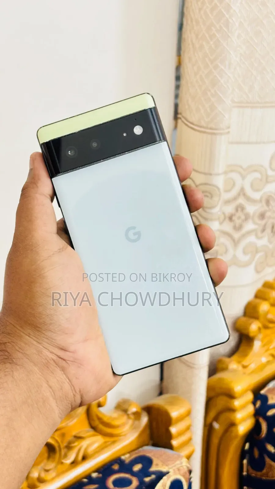 গুগল পিক্সেল ৬ ১২৮ জিবি সাদা