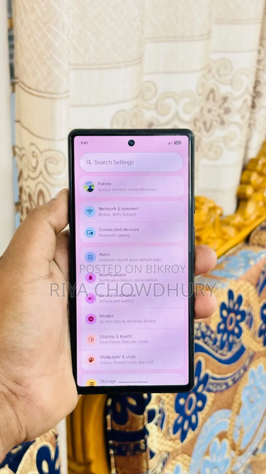 গুগল পিক্সেল ৬ ১২৮ জিবি সাদা