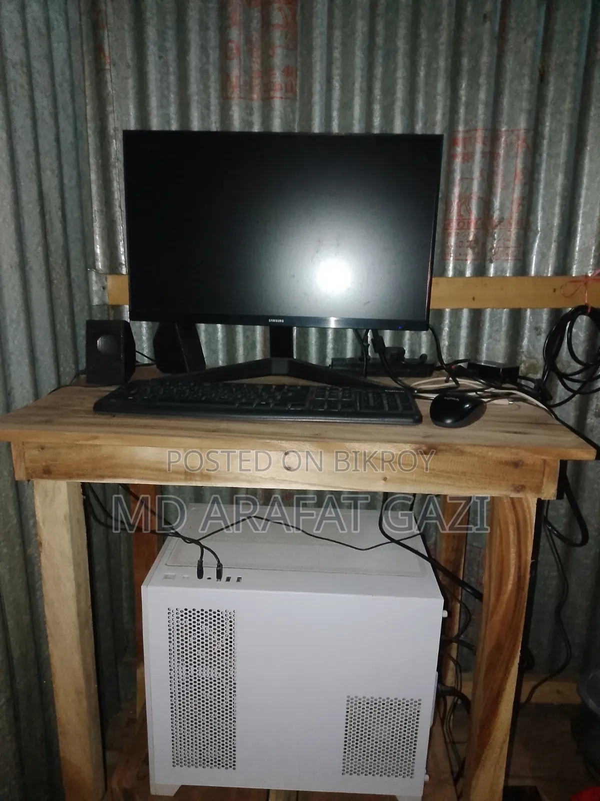 Core I5 4th Gen Desktop PC Full Setup With Samsung Monitor