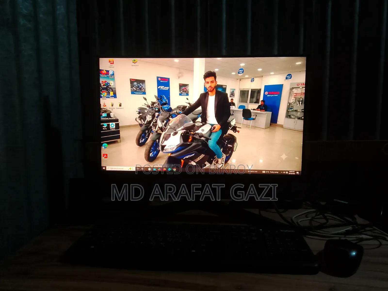 Core I5 4th Gen Desktop PC Full Setup With Samsung Monitor