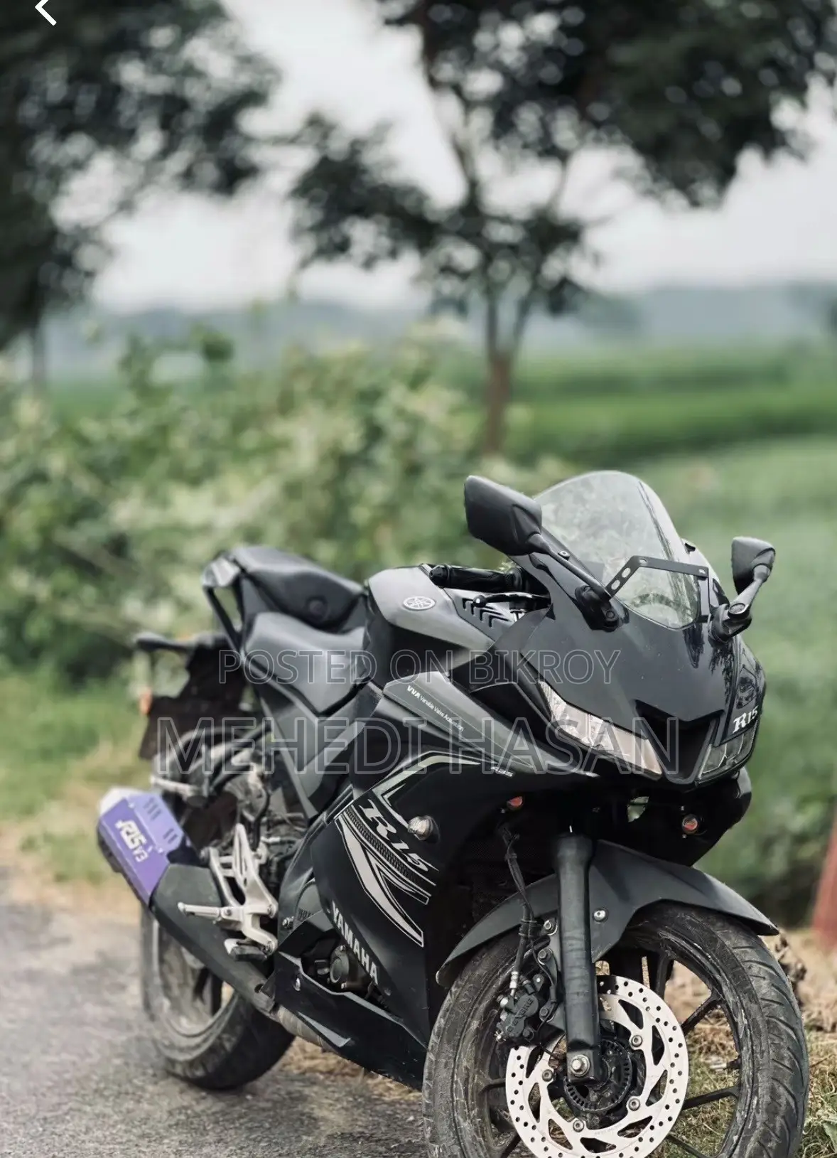 Yamaha R15 V3 2021 Black