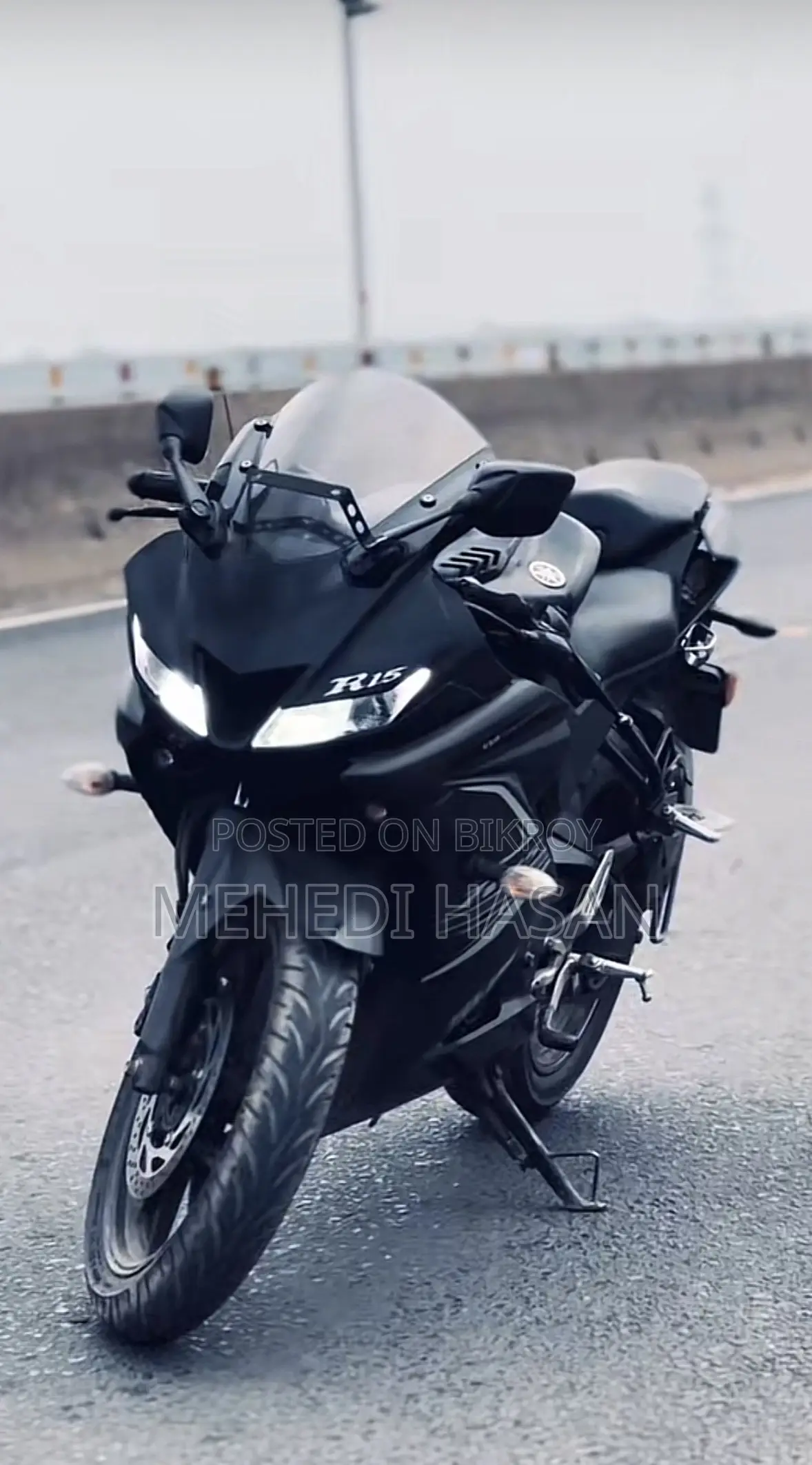 Yamaha R15 V3 2021 Black