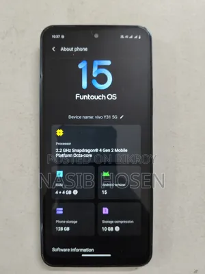Vivo Y31 128 GB Black