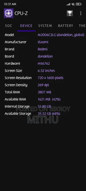 New Xiaomi Redmi 9A 64 GB Blue