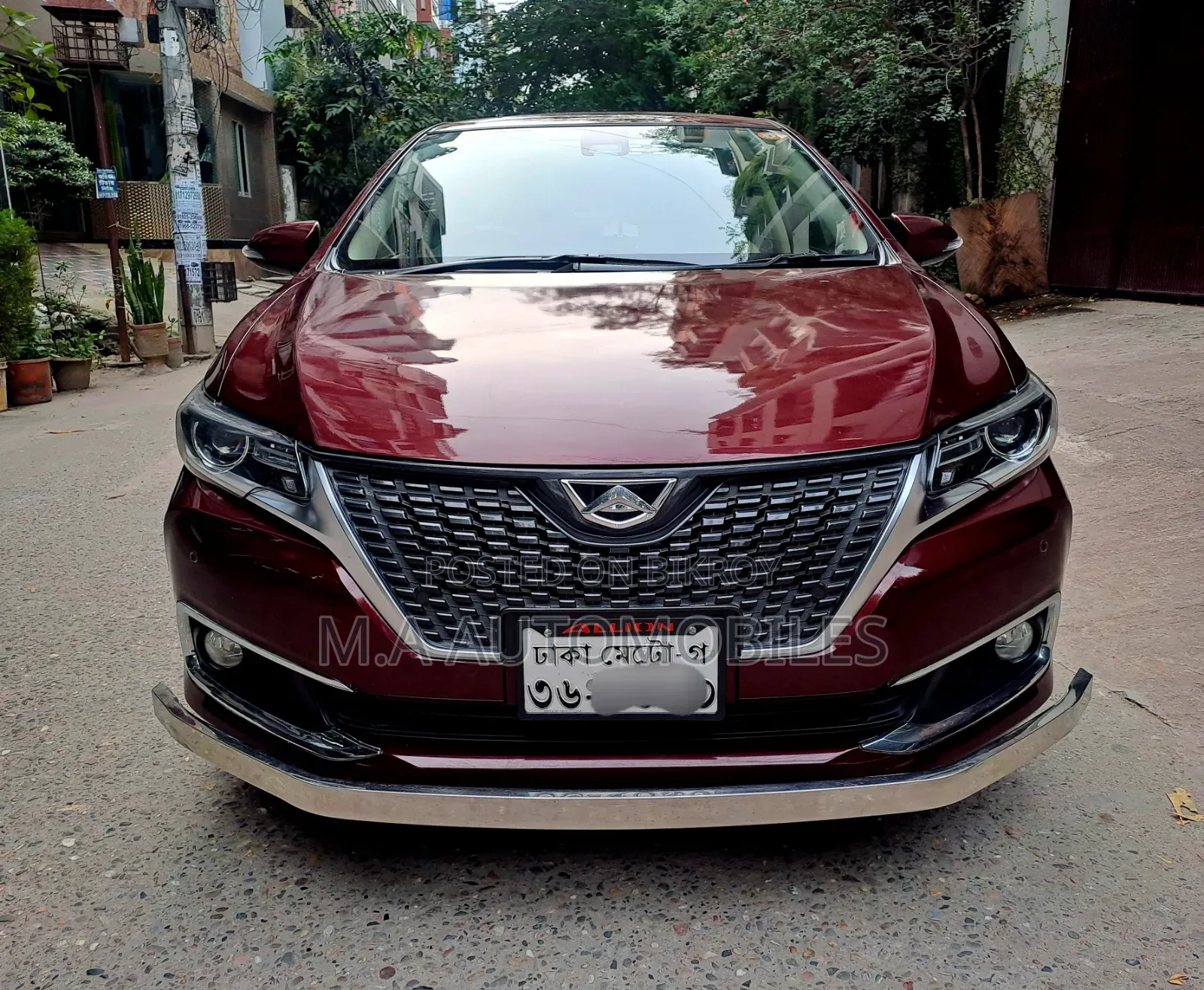 Toyota Allion 2017 Brown