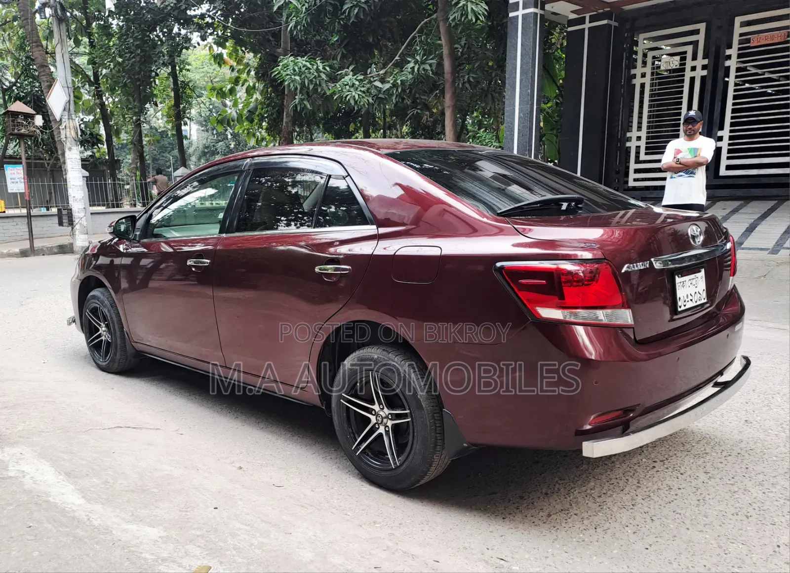 Toyota Allion 2017 Brown