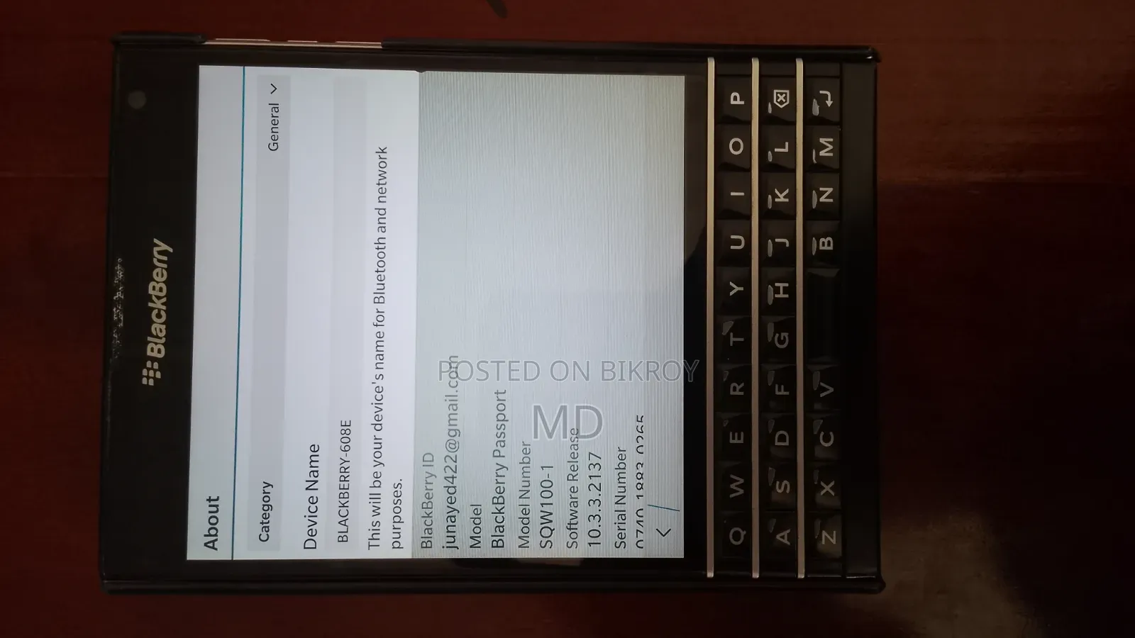BlackBerry Passport 32 GB Black
