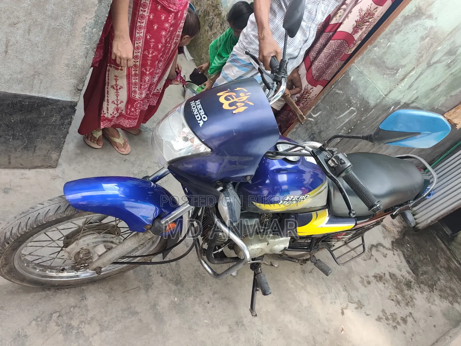 Hero Splendor Plus 2004 Blue
