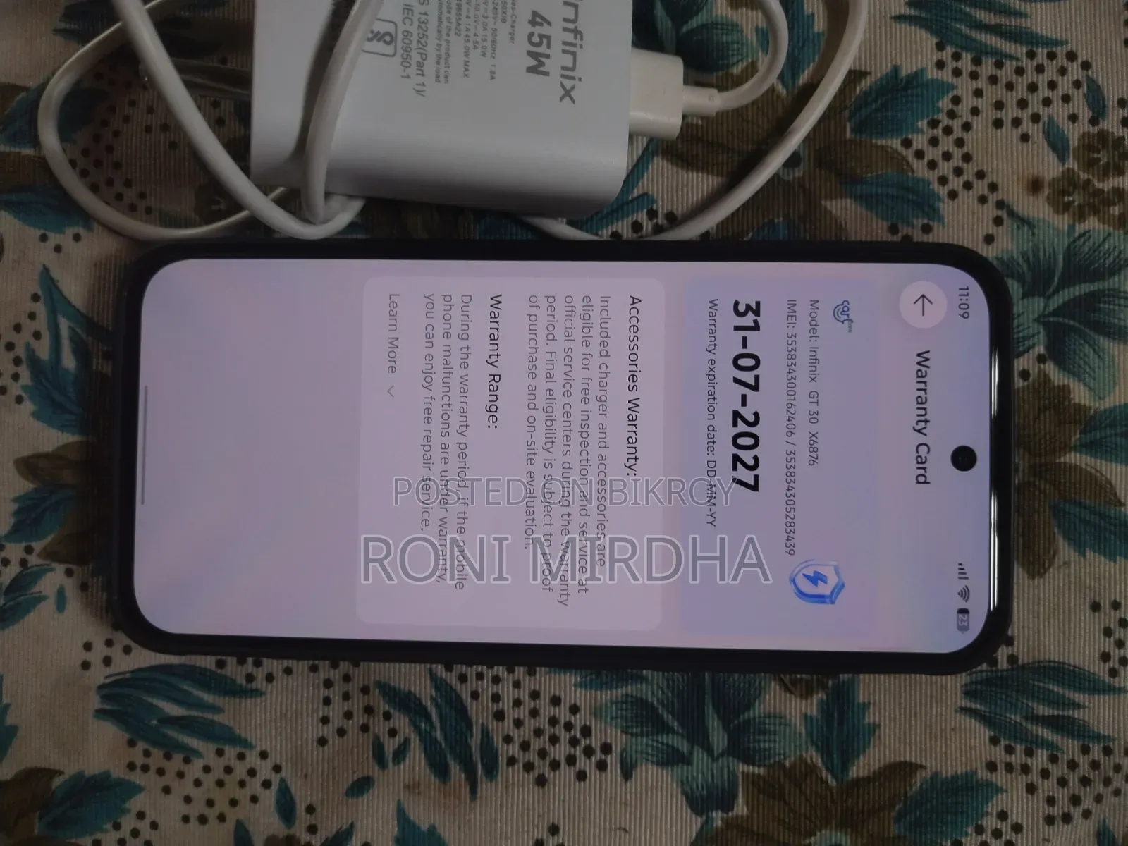 Infinix GT 30 5G 256 GB