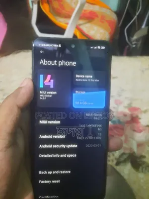 Xiaomi Redmi Note 10 Pro Max 128 GB Purple