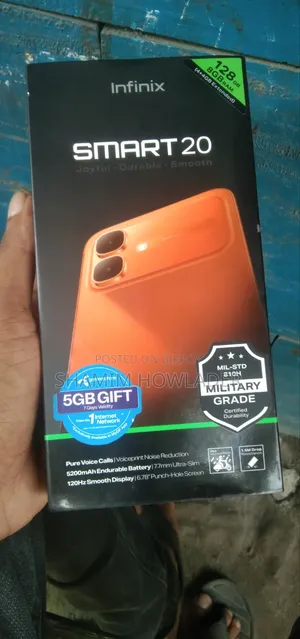 ইনফিনিক্স স্মার্ট ২০ ১২৮ জিবি ওরেঞ্জ