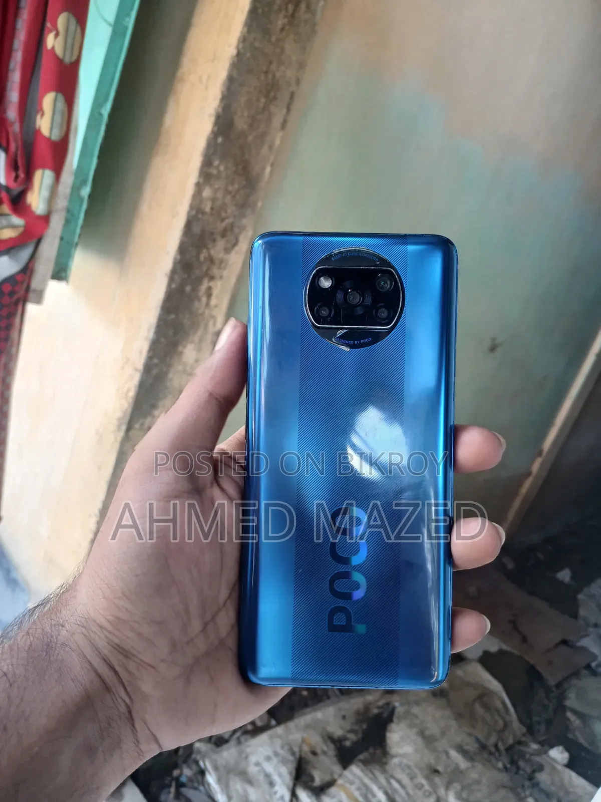 শাওমি পোকো এক্স৩ ১২৮ জিবি ব্লু