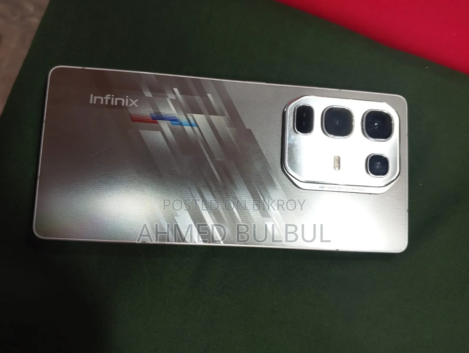 ইনফিনিক্স নোট ৫০ প্রো ২৫৬ জিবি সিলভার