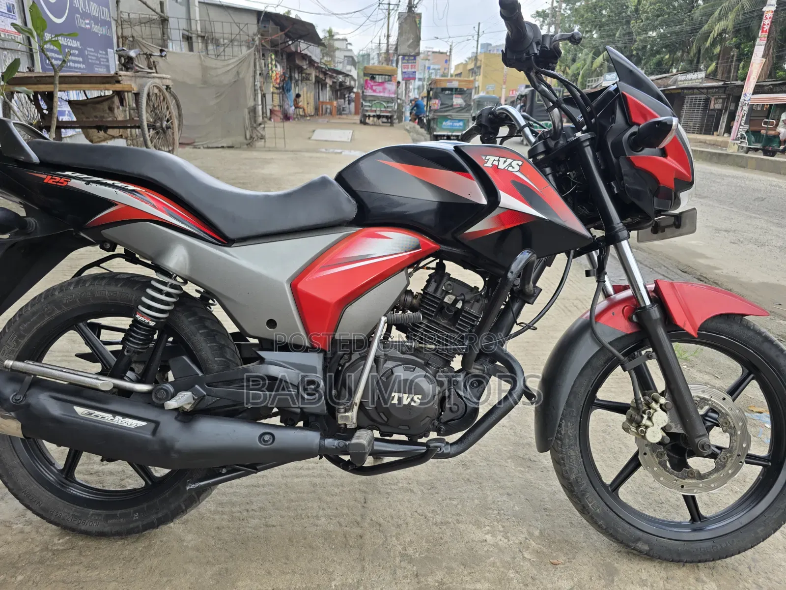 TVS Stryker 125 2019 Black