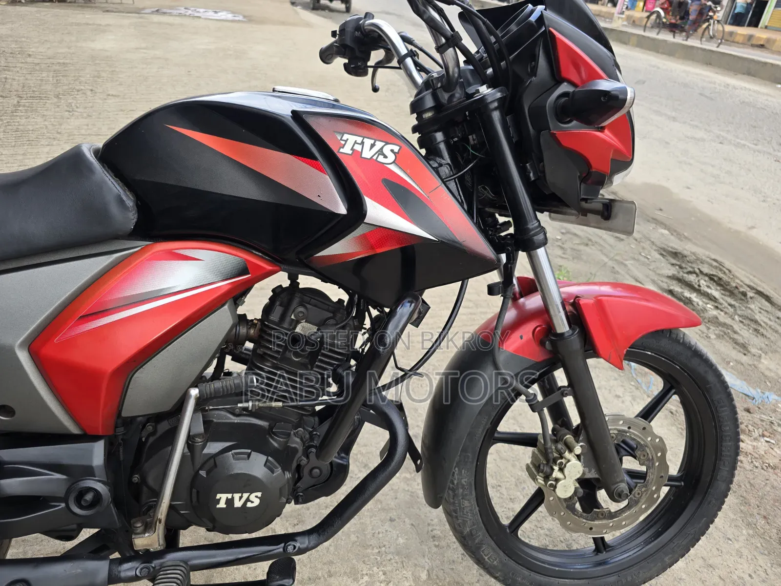 TVS Stryker 125 2019 Black