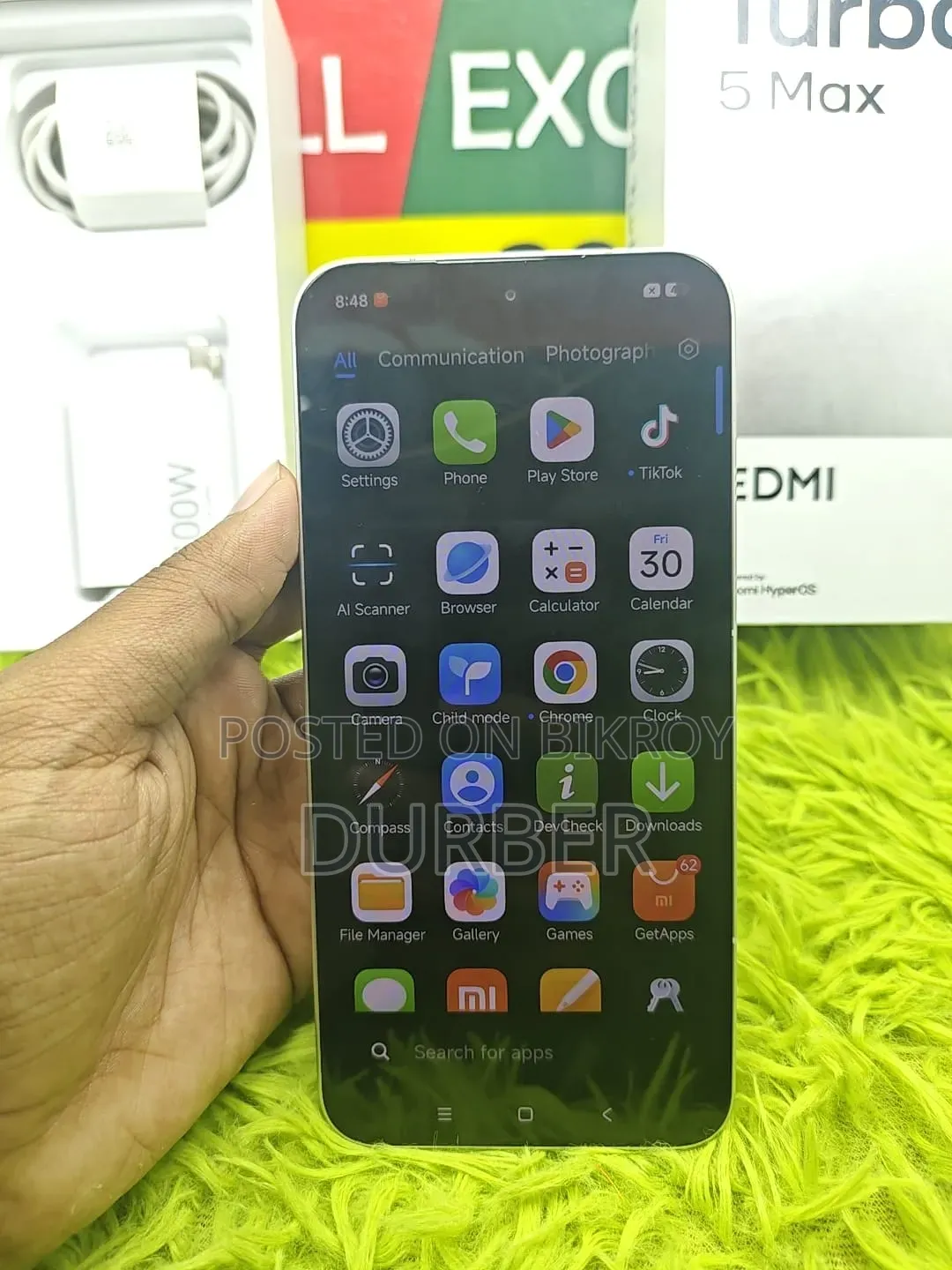Xiaomi Redmi Turbo 5 Max 256 GB Black