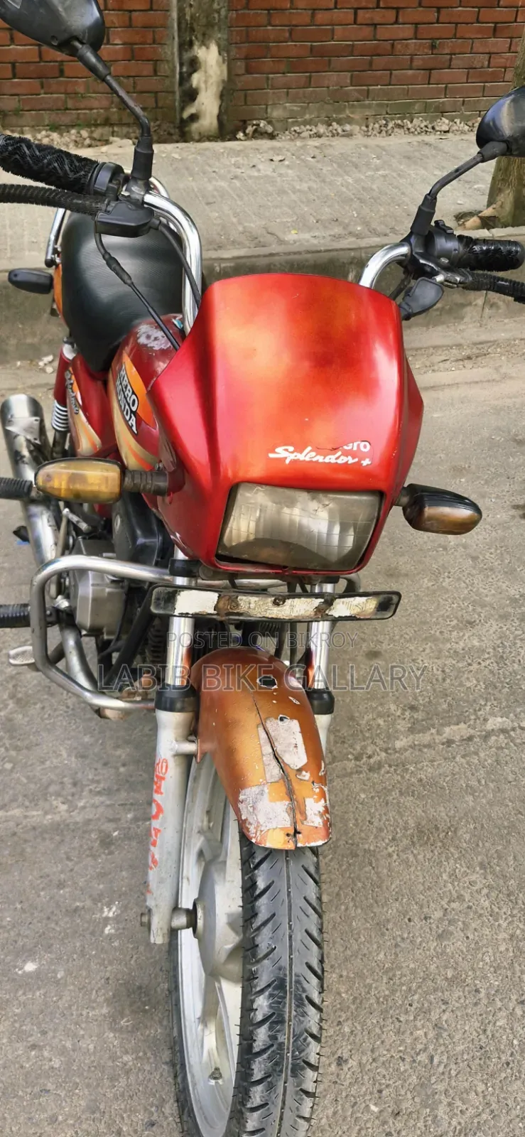 Hero Splendor Plus 2010 Red