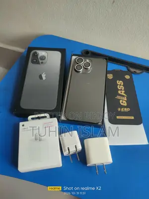 অ্যাপল আইফোন ১৩ প্রো ২৫৬ জিবি ব্ল্যাক