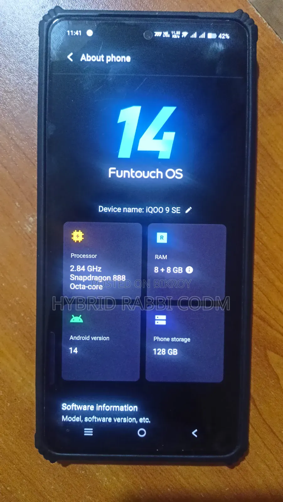 iQOO 128 GB