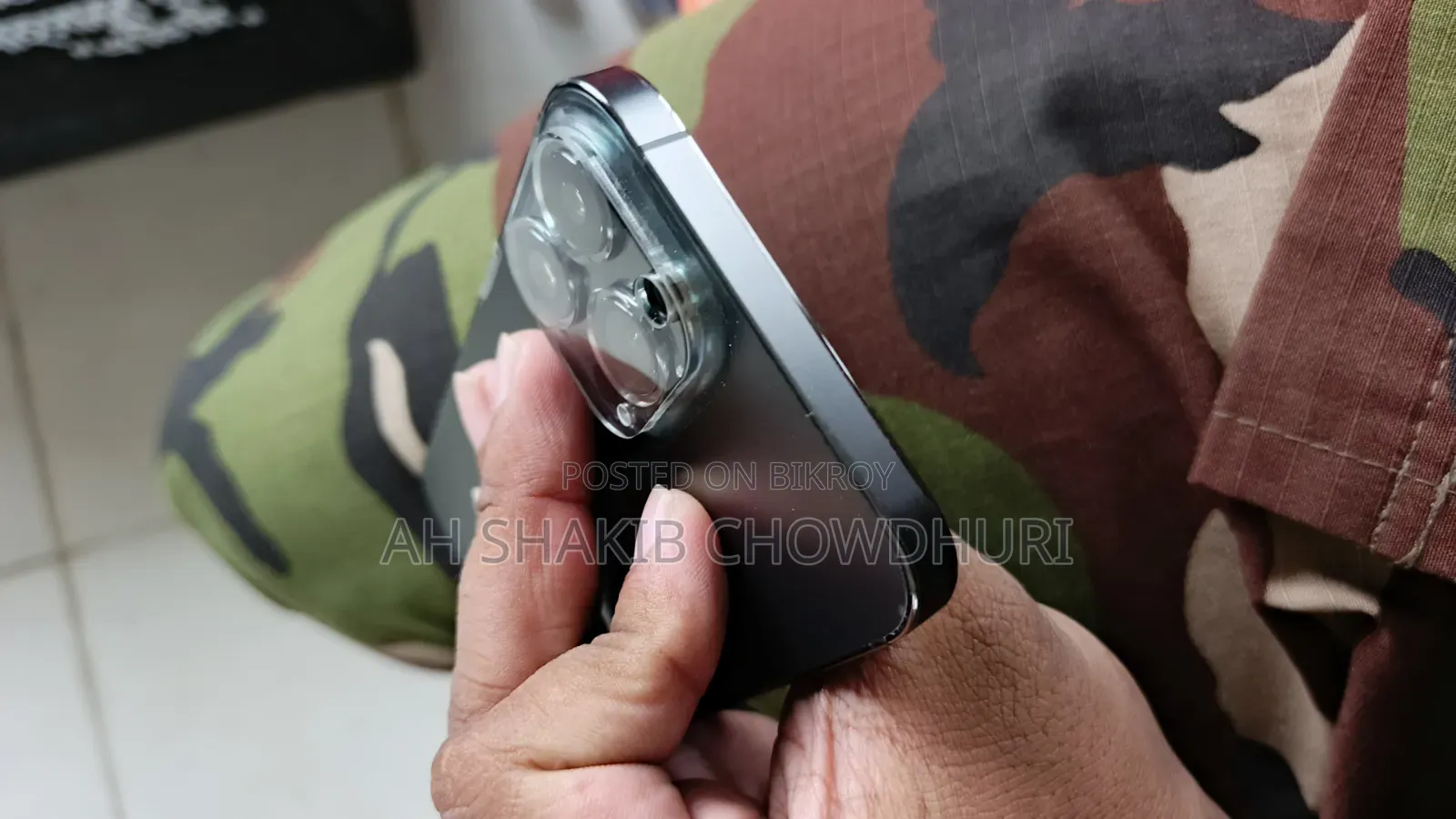 নিউ অ্যাপল আইফোন ১৩ প্রো ম্যাক্স ১২৮ জিবি গ্রাফাইট