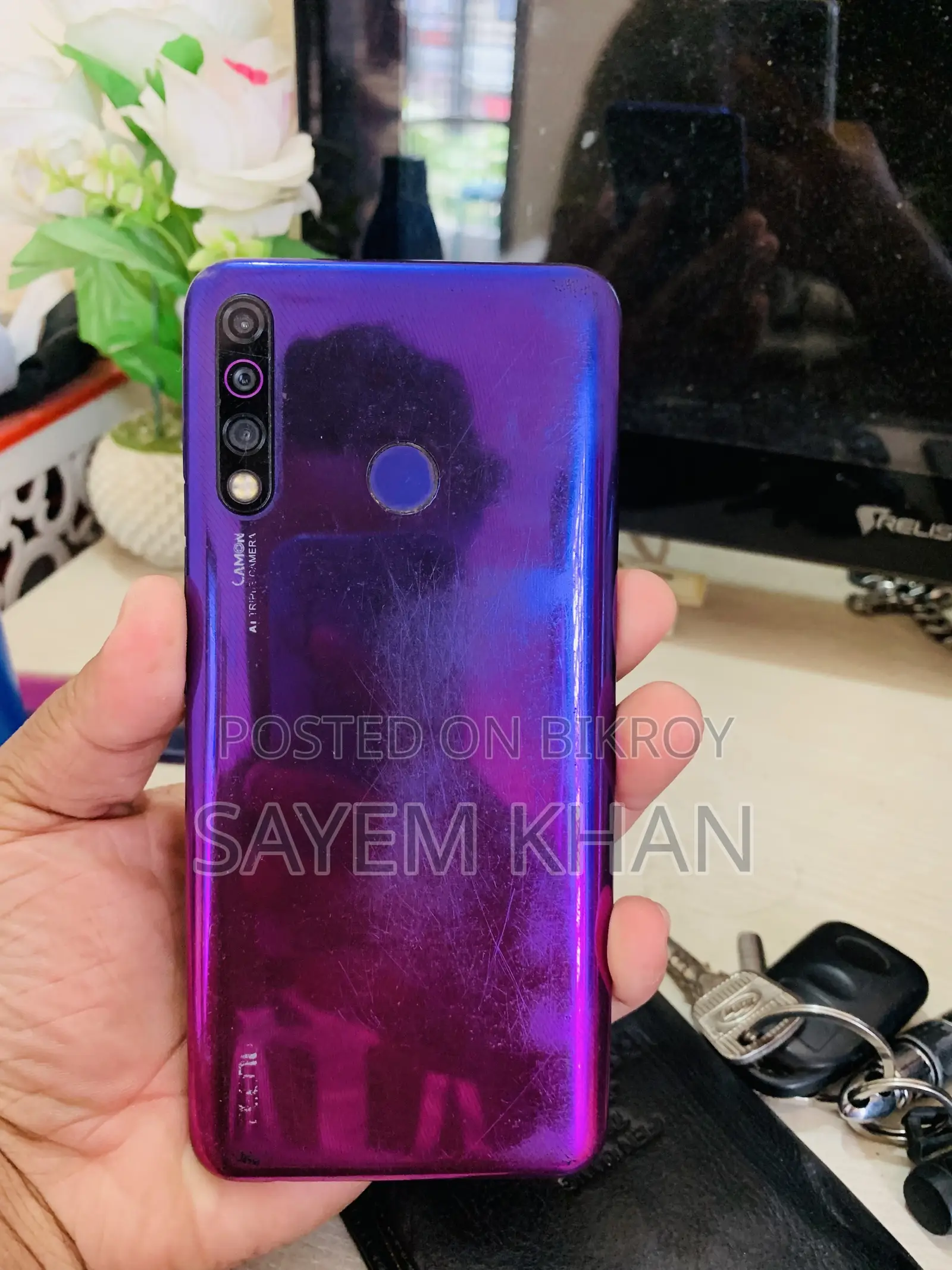 Tecno Camon 12 Air 64 GB Black