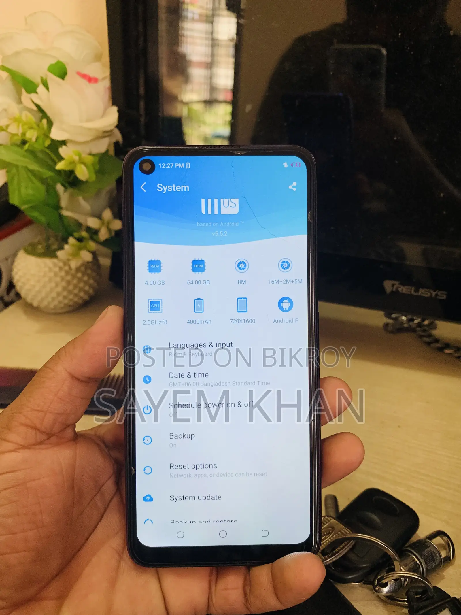 Tecno Camon 12 Air 64 GB Black