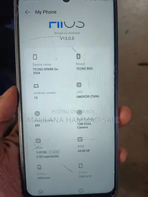Tecno Camon 11S 32 GB কালো