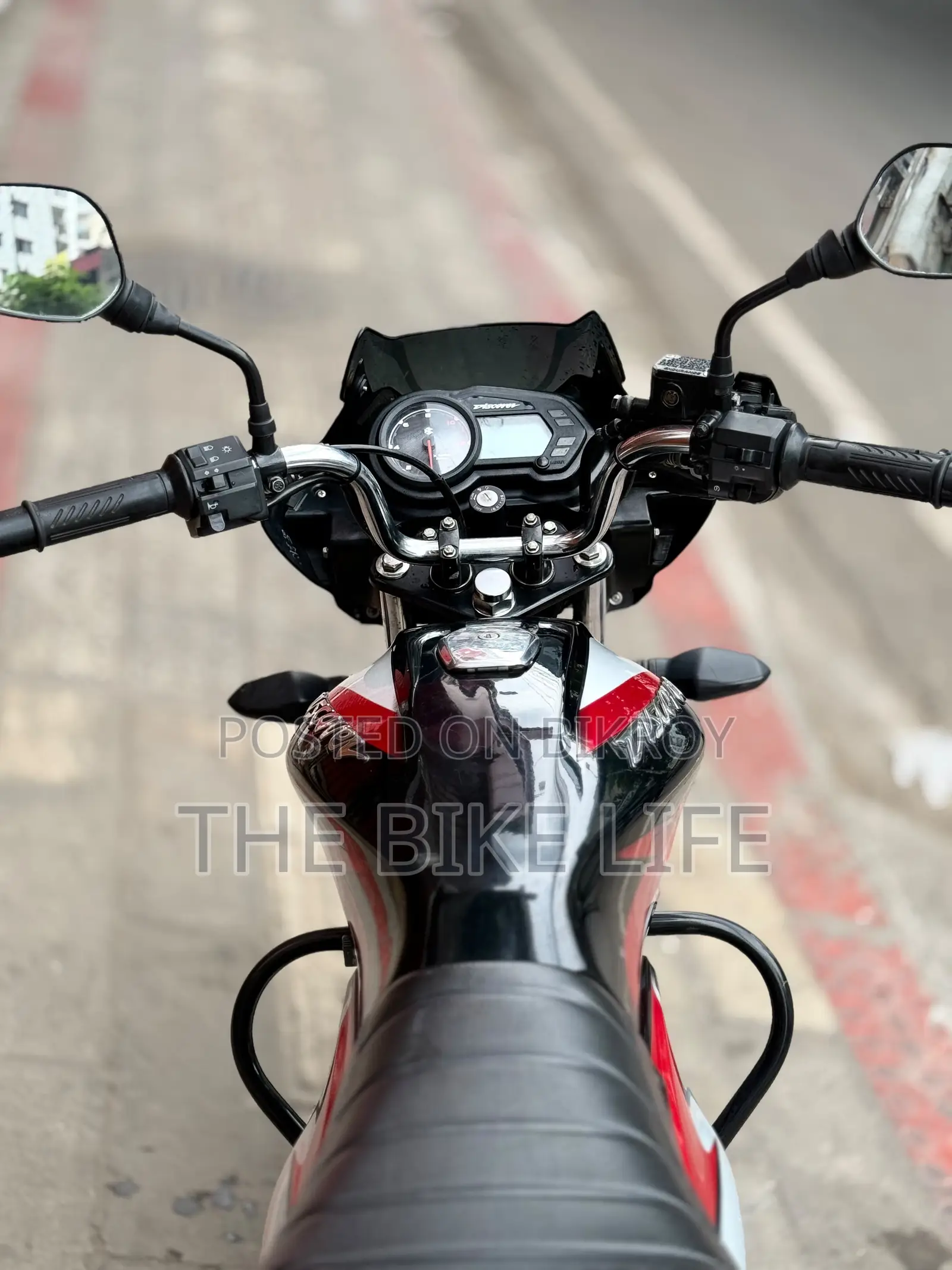 Bajaj Discover 110 2022 Red