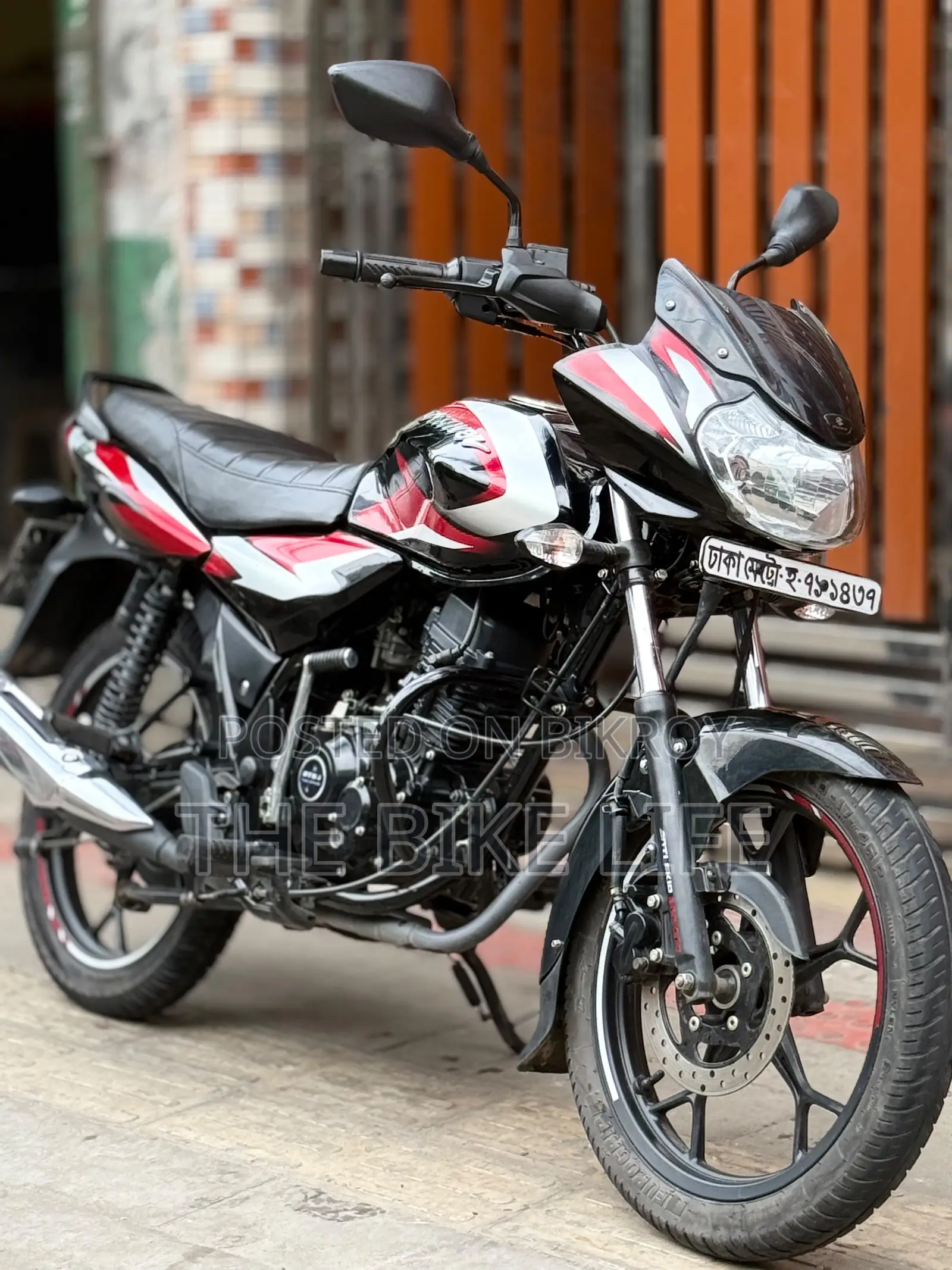 Bajaj Discover 110 2022 Red