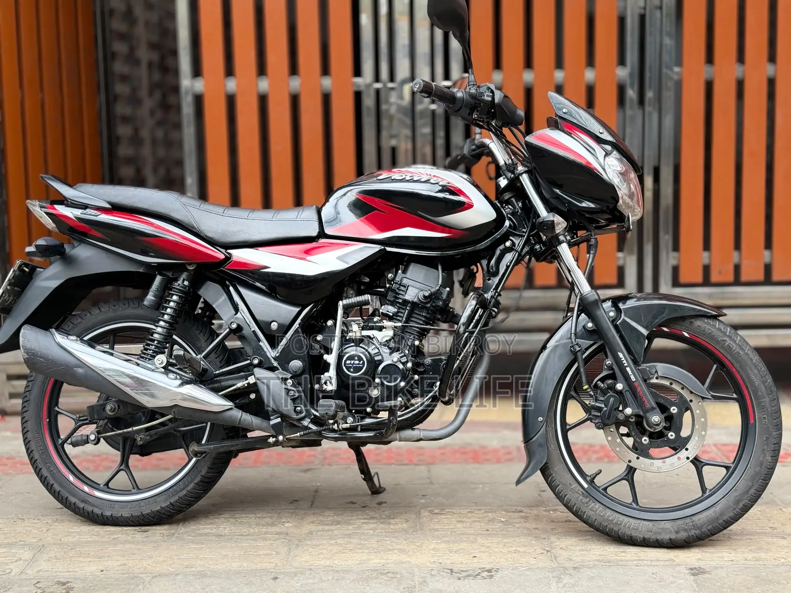 Bajaj Discover 110 2022 Red