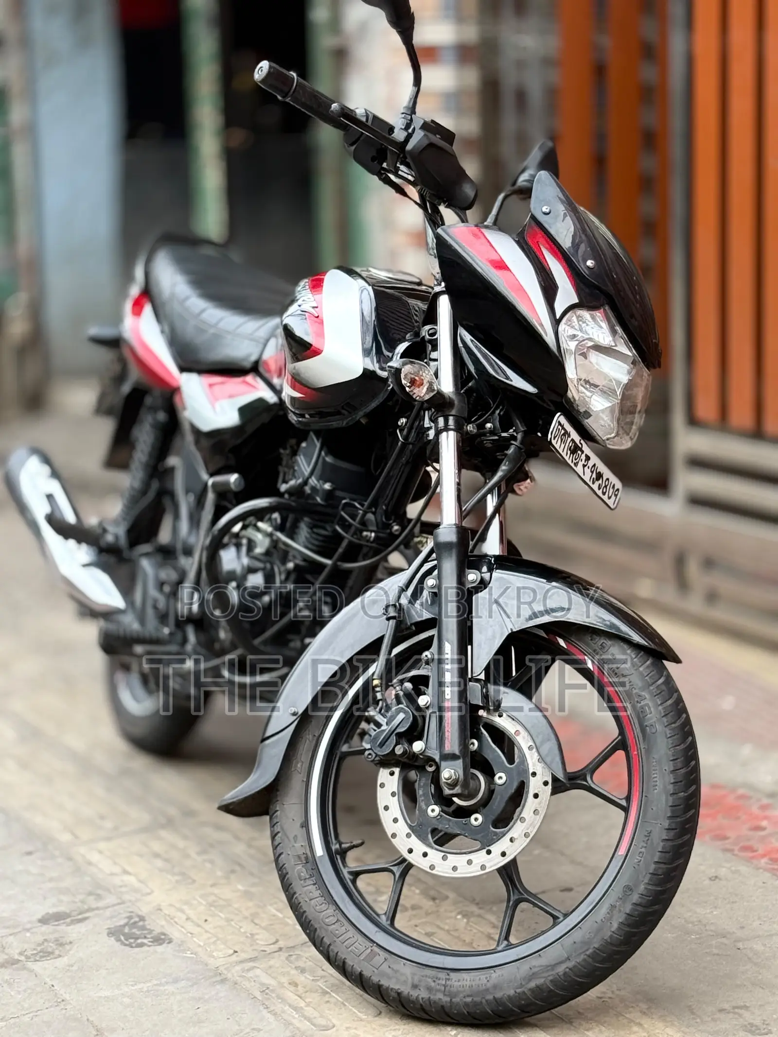 Bajaj Discover 110 2022 Red