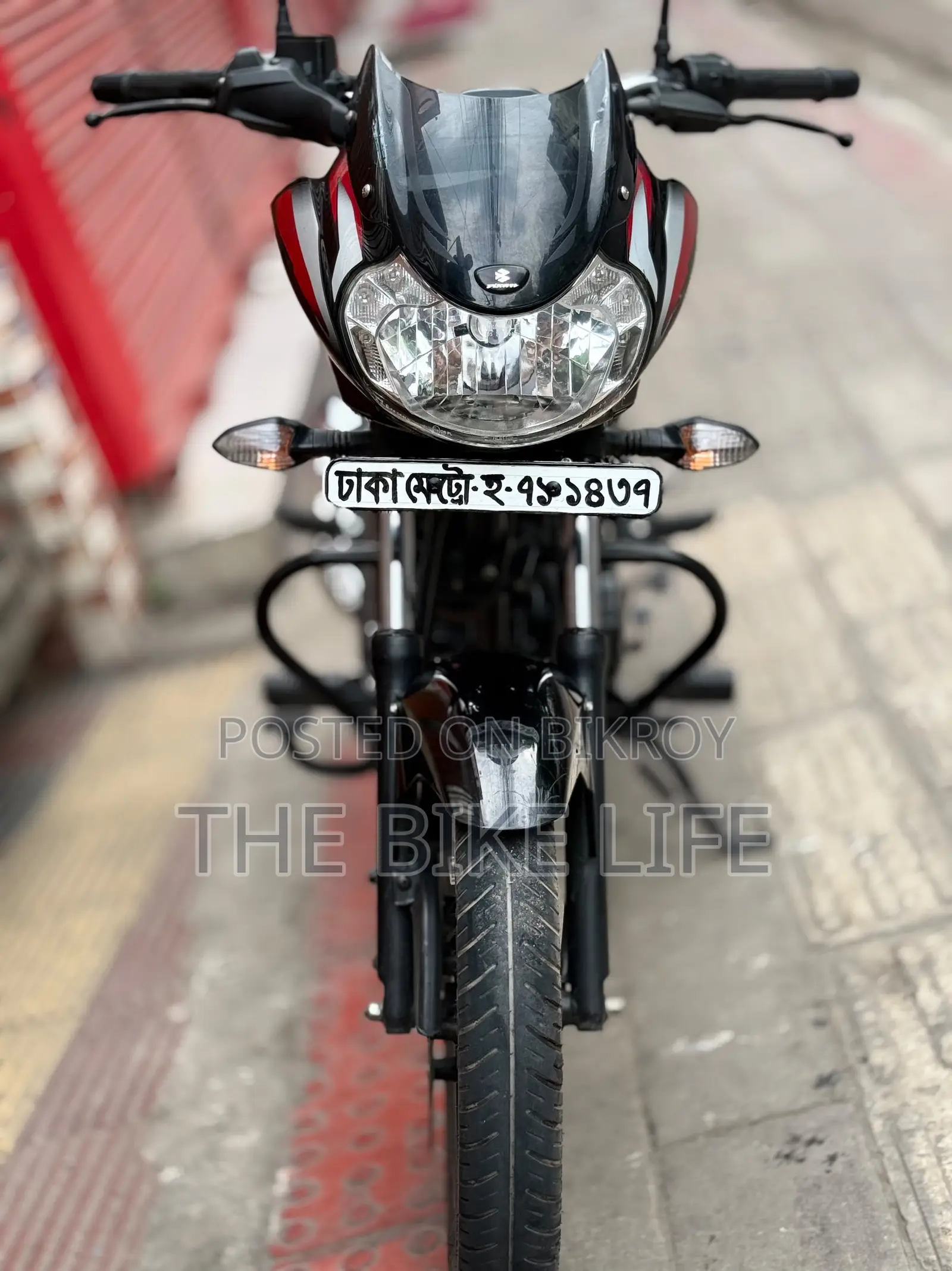 Bajaj Discover 110 2022 Red