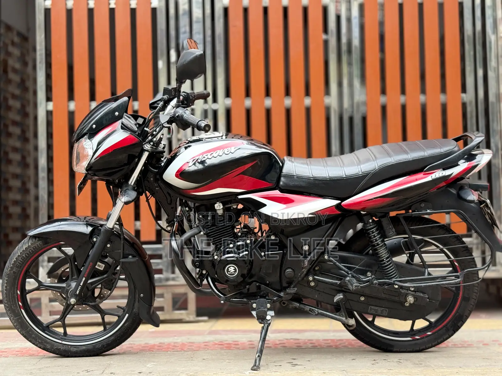 Bajaj Discover 110 2022 Red