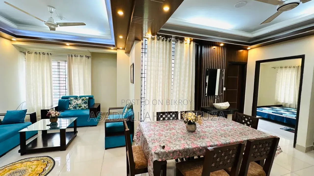 Furnished 3 Bedroom Apartment in Bashundhara for Rent