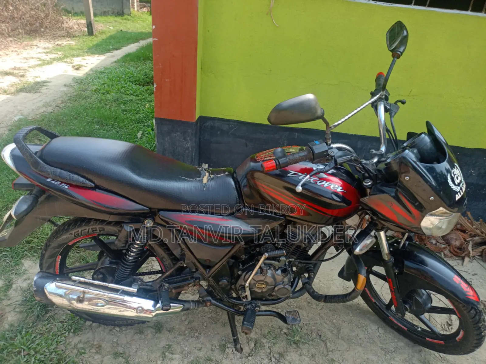Bajaj Discover 125 2016 Black