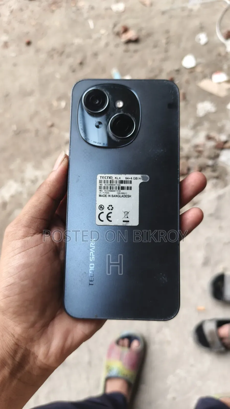 Tecno 64 GB Black