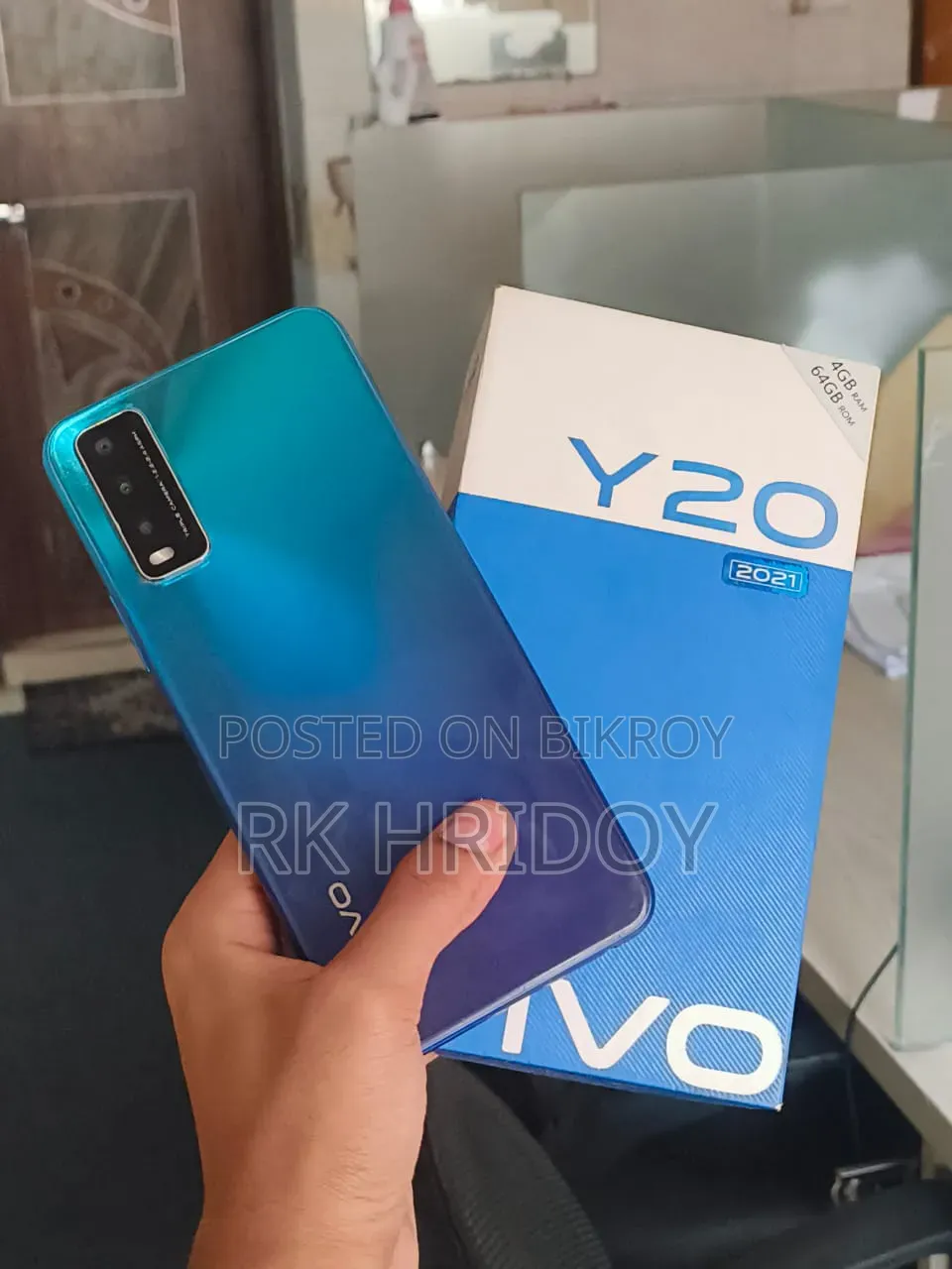 Vivo Y20 64 GB Blue