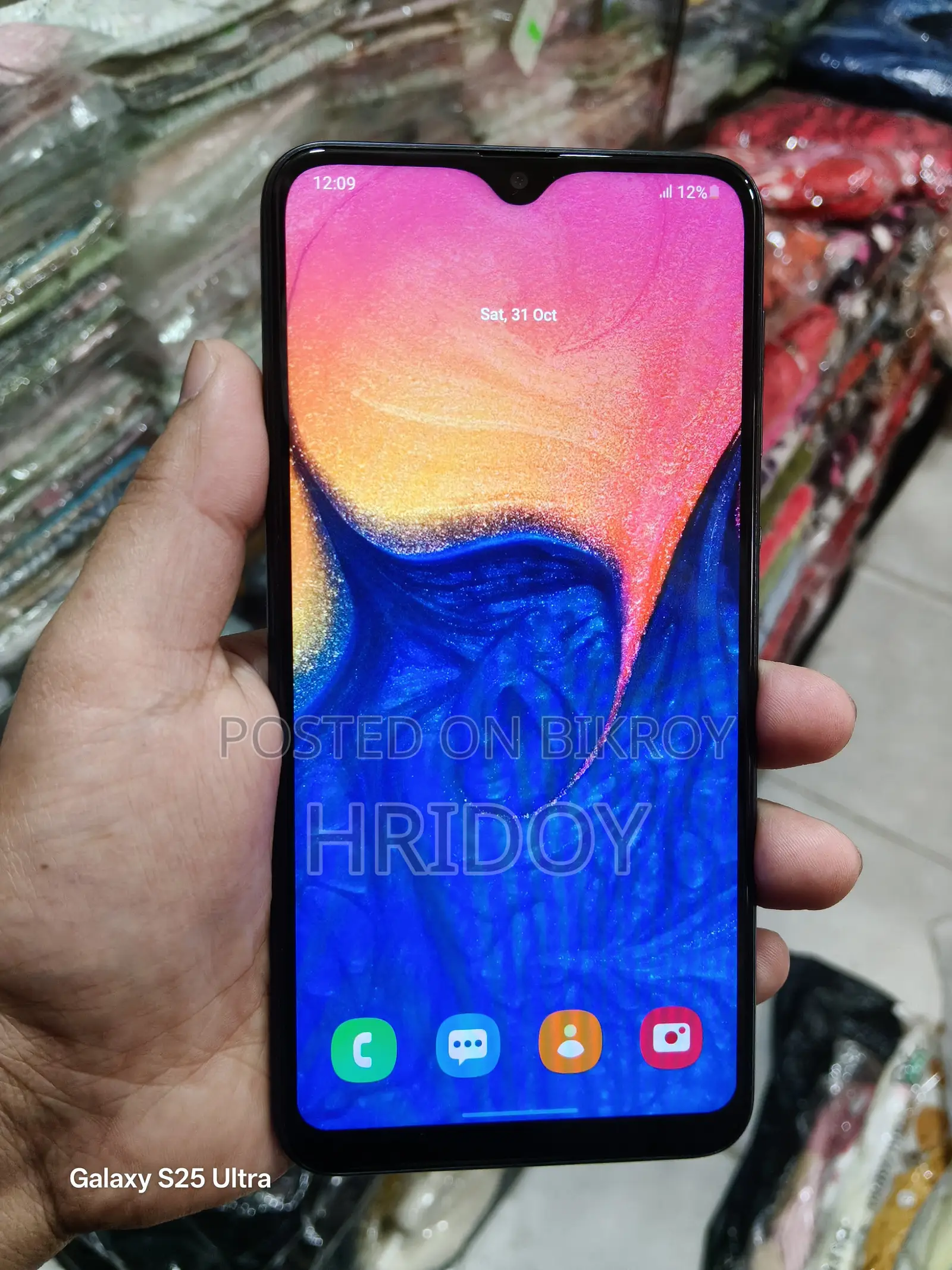Samsung A10 32 GB Black