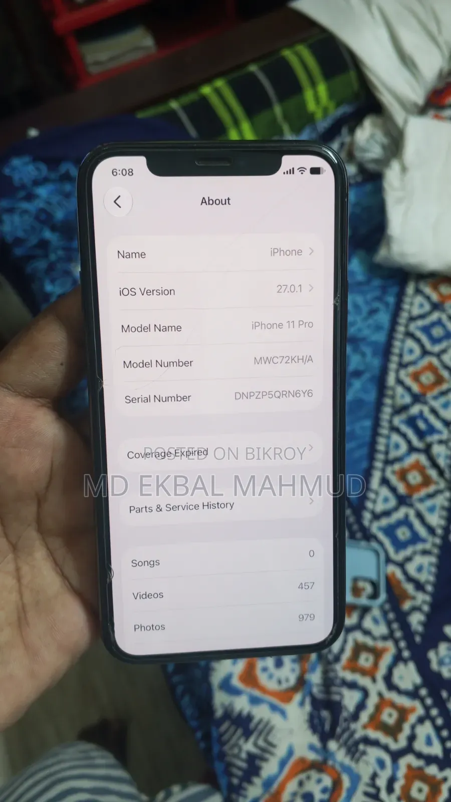 Apple iPhone 11 Pro 256 GB Black
