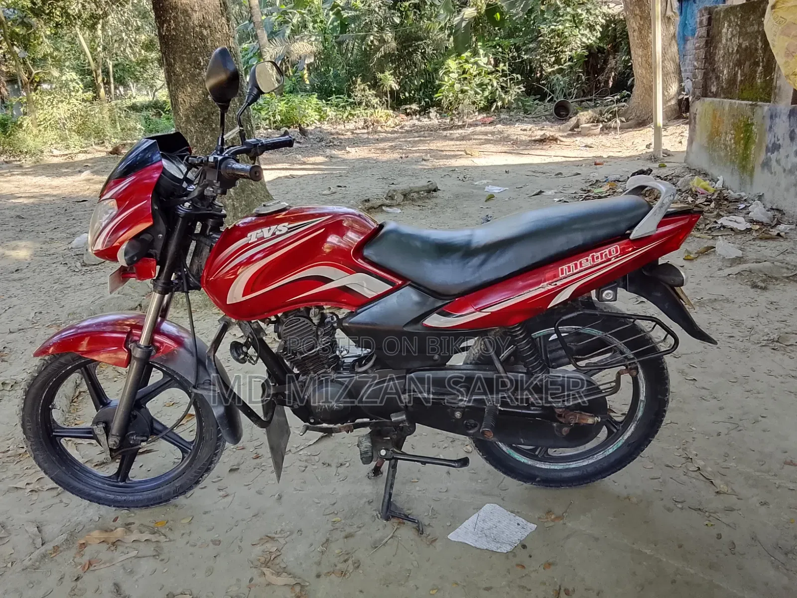 TVS Metro 2018 Red