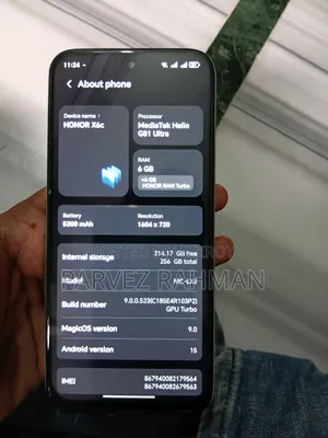 New Honor X6C 256 GB White