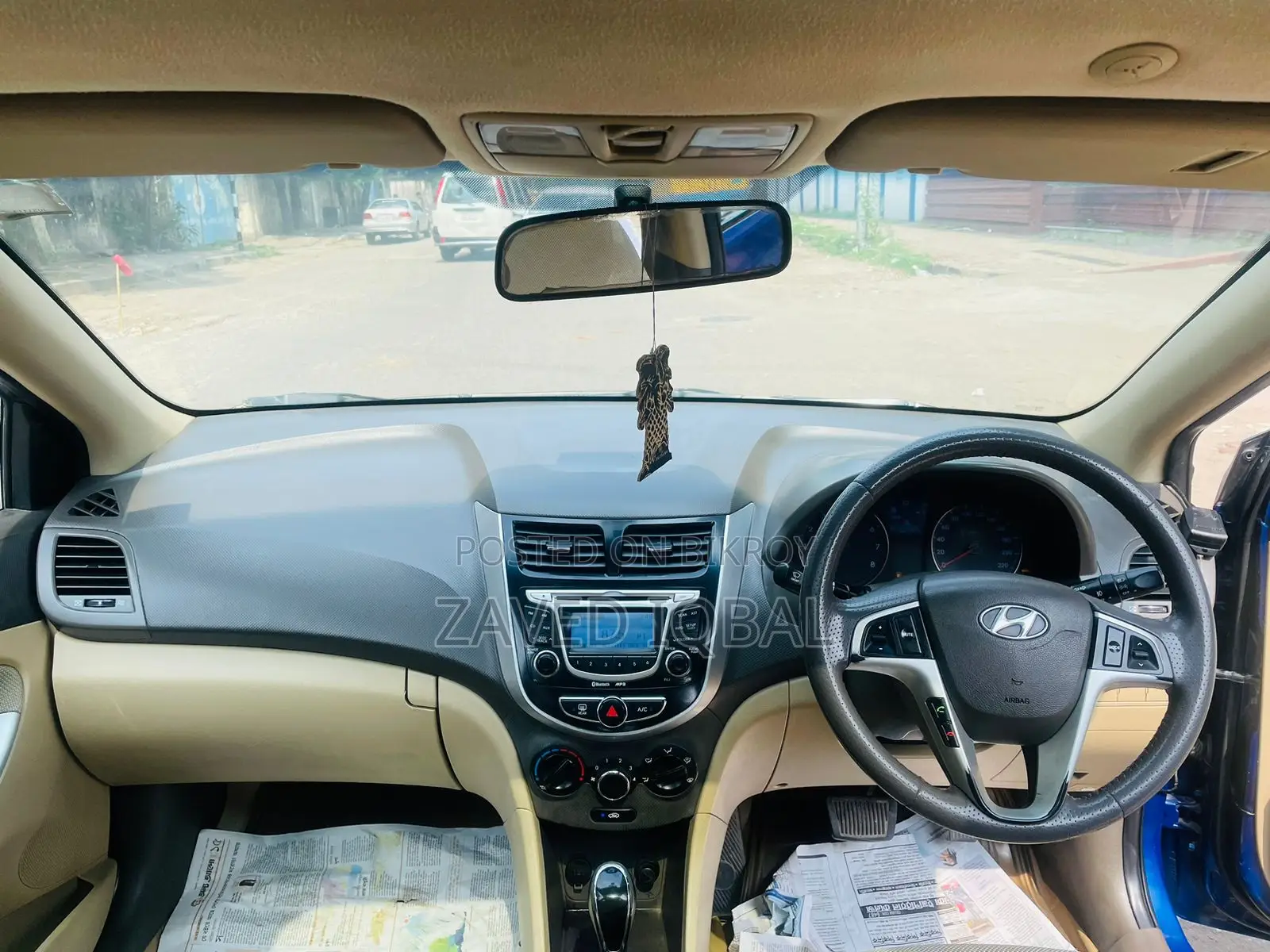 Hyundai Accent 2012 Blue