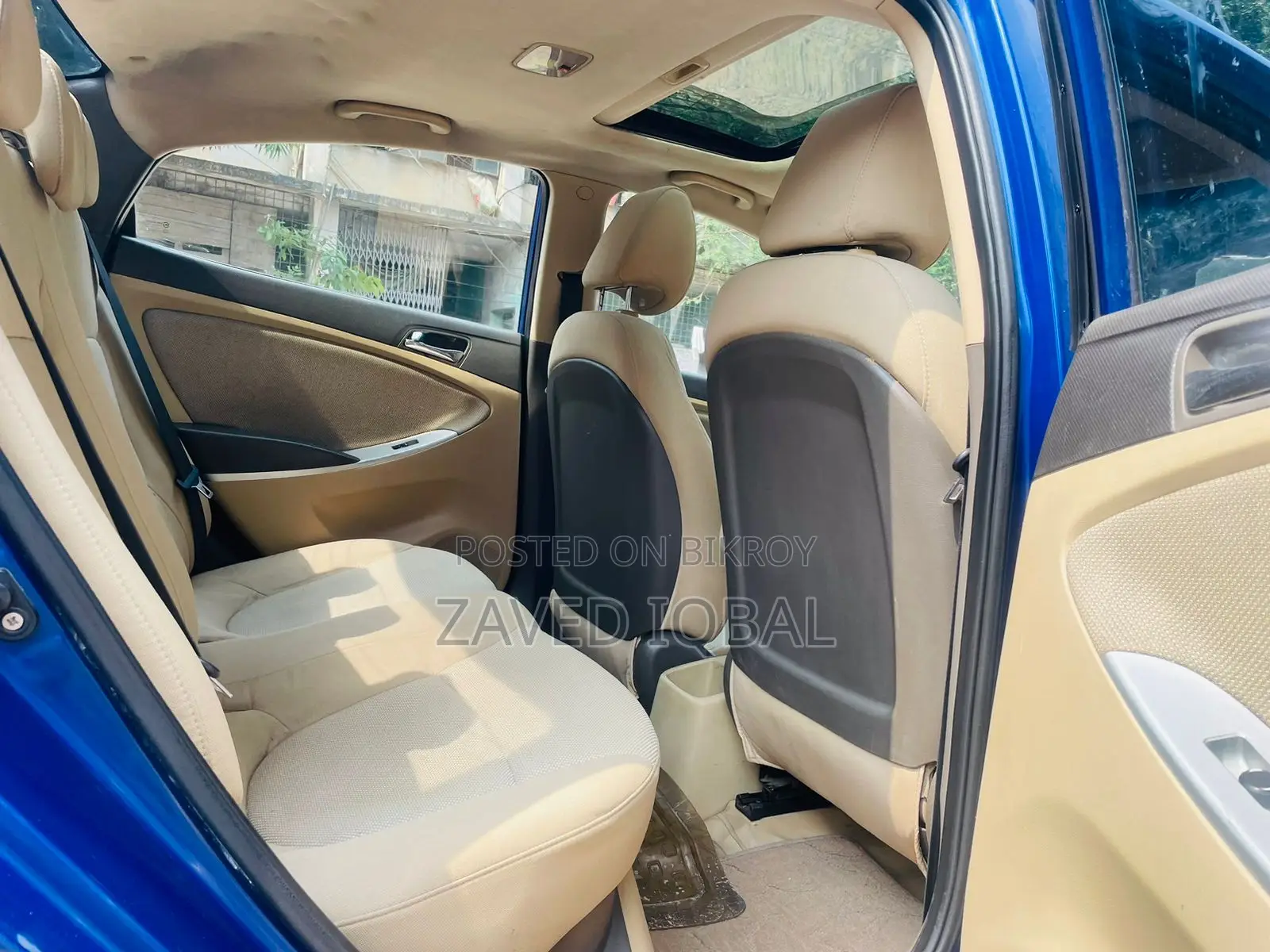 Hyundai Accent 2012 Blue