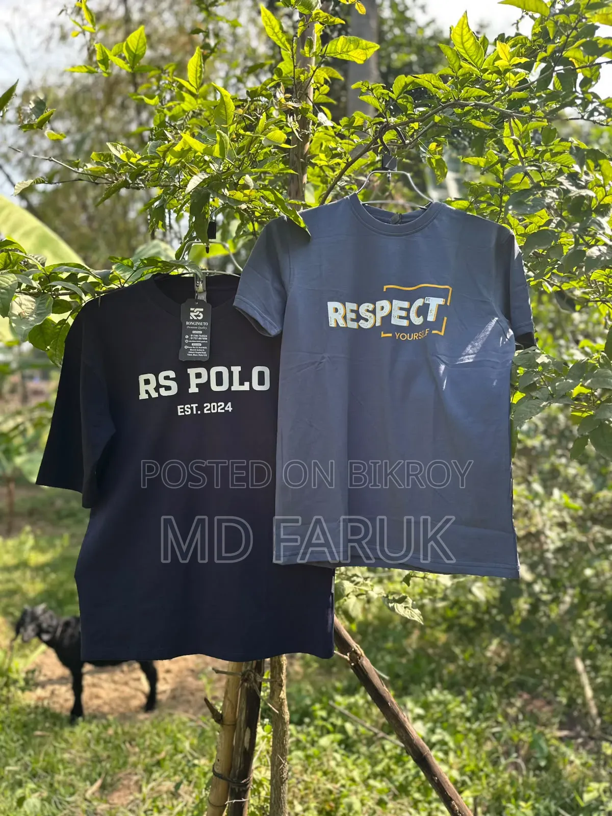 Good quality colored thread brand t-shirt Offer Offer Offer