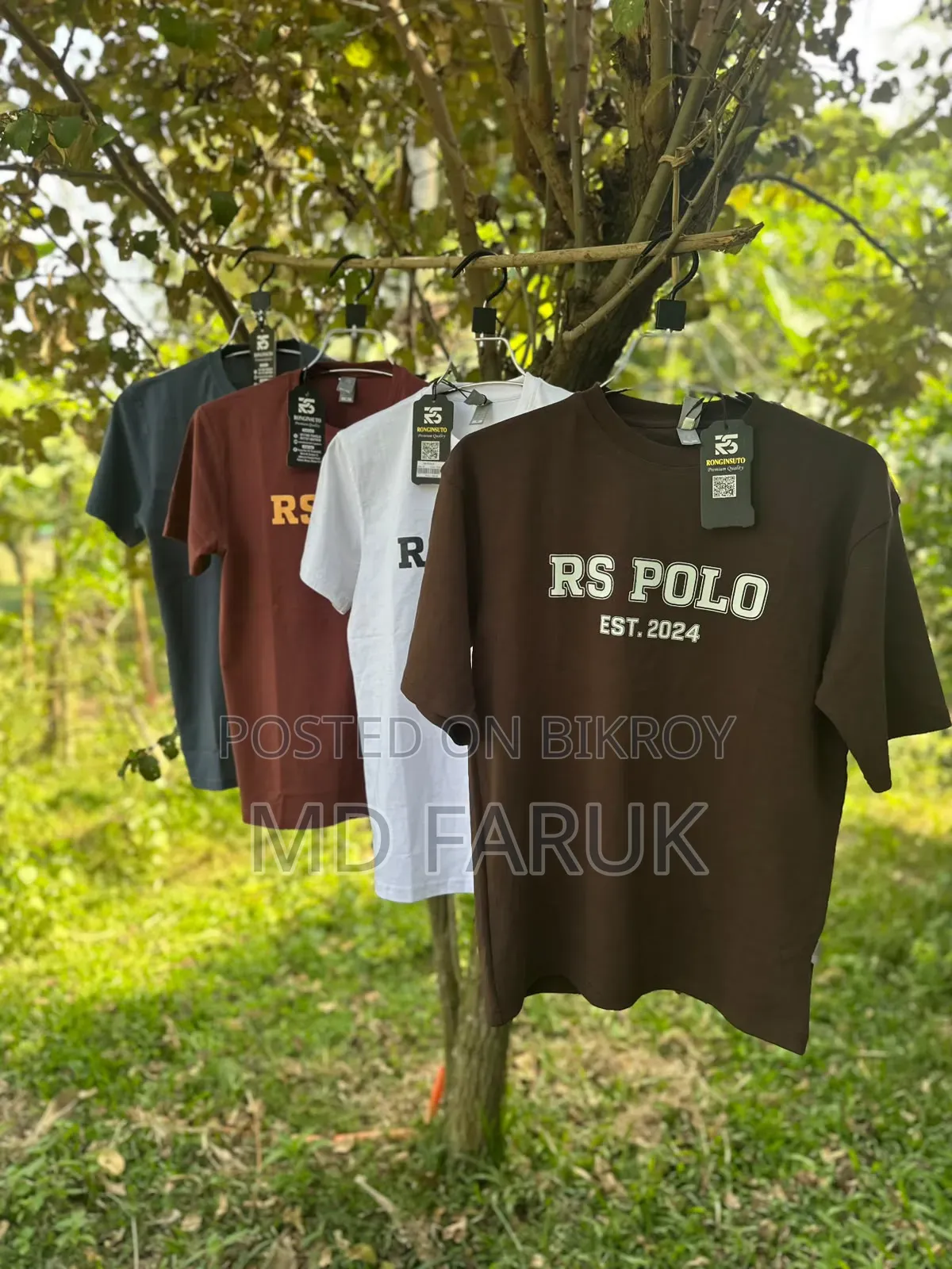 Good quality colored thread brand t-shirt Offer Offer Offer