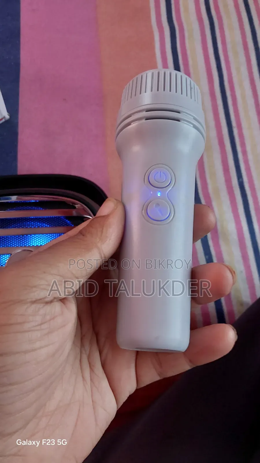 Karaoke Music Box With Microphone