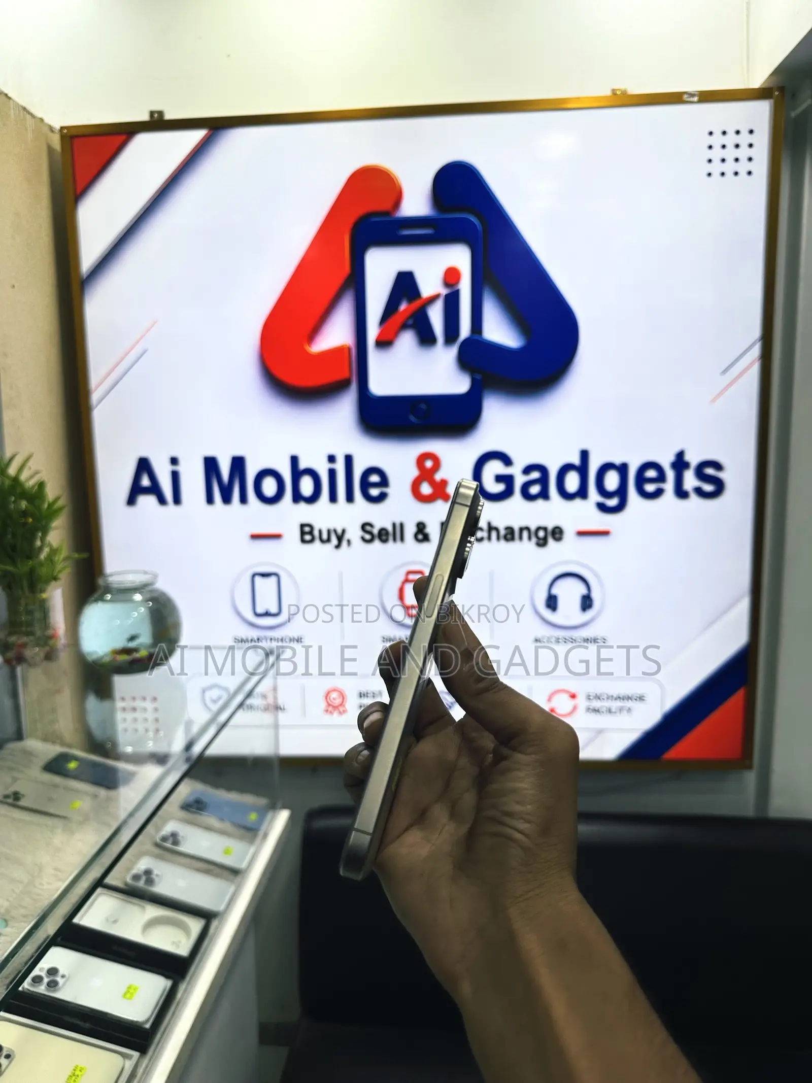 অ্যাপল আইফোন ১৫ প্রো ম্যাক্স ২৫৬ জিবি সিলভার