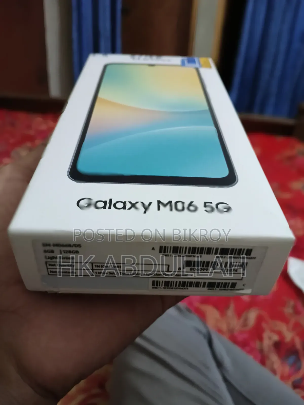 New Samsung Galaxy M06 128 GB Silver