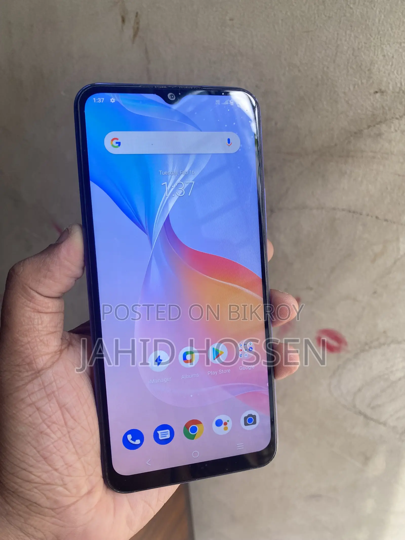 Vivo Y21 64 GB Blue