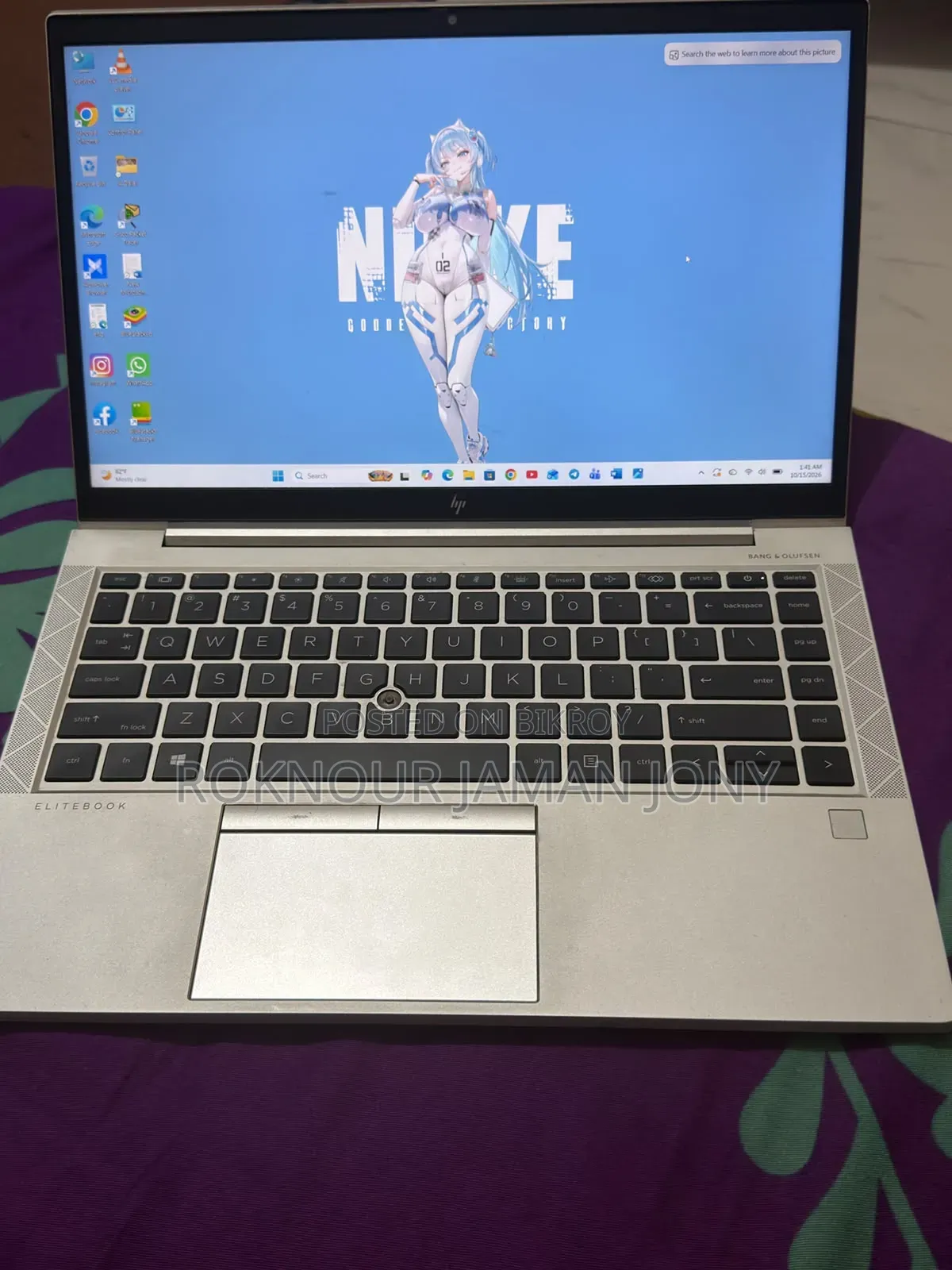 Laptop HP EliteBook 840 G10 8GB Intel Core i5 SSD 256GB